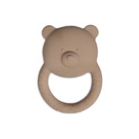 Jollein bijtring rubber Teddy Bear Biscuit Maat - thumbnail