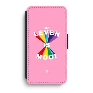 Het Leven Is Mooi: iPhone XR Flip Hoesje