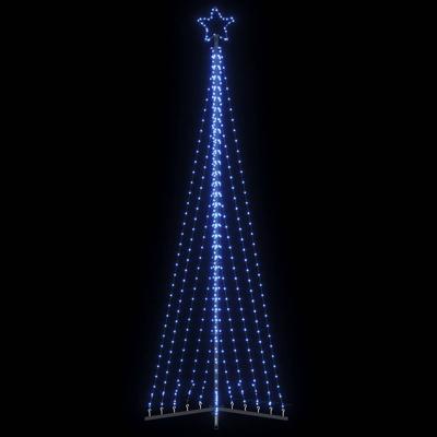 VidaXL Led-kerstboom 495 leds 300,5 cm blauw
