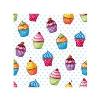 Servetten cupcakes 20x stuks