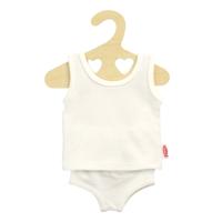 Heless Poppenonderbroek en -hemd wit, 28-35 cm