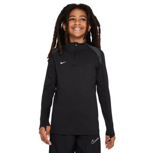 Nike Dri-FIT Strike Trainingstrui 1/4-Zip Kids Zwart Donkergrijs Wit