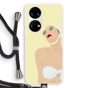 Summer: Huawei P50 Transparant Hoesje met koord