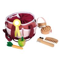 Small Foot - paardenverzorgingsset met tas