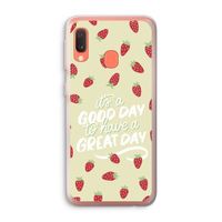 Don't forget to have a great day: Samsung Galaxy A20e Transparant Hoesje