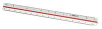Westcott AC-E10164 Schaalstok 30cm 1:2,5/5/10/20/50/100