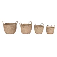 Decoratieve Doos DKD Home Decor 40 x 40 x 41 cm (4 Onderdelen)