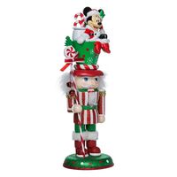 Holly Wood Minnie Nutcracker 14 Inch - Kurt s adler