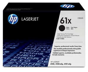 HP 61X High Yield Black Original LaserJet Toner Cartridge tonercartridge 1 stuk(s) Origineel Zwart