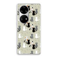 Katten: Huawei P50 Pro Transparant Hoesje