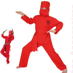Rood Ninja kostuum voor kinderen 164 (14 jaar)  -