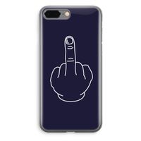F**k U: iPhone 8 Plus Transparant Hoesje