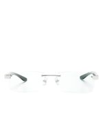 Maybach eyewear lunettes de vue rectangulaires The Artist III - Marron