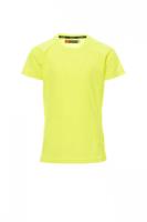 Kindershirt Runner fluor geel