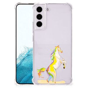 Samsung Galaxy S22 Plus Stevig Bumper Hoesje Horse Color