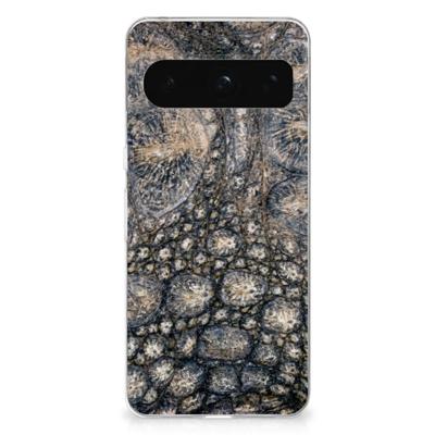 Google Pixel 8 Pro | TPU Hoesje | Krokodillenprint