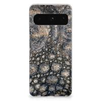 Google Pixel 8 Pro | TPU Hoesje | Krokodillenprint