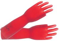 Ansell Chemicaliënhandschoen | maat 10 rood | EN 388, EN 374, ISO 9001 | PSA-categorie III | 12 paar - 37-900-10 37-900-10