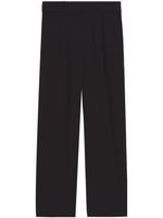 Proenza Schouler White Label pantalon de tailleur Drapey Suiting à coupe ample - Noir