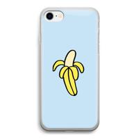 Banana: iPhone SE 2020 Transparant Hoesje - thumbnail
