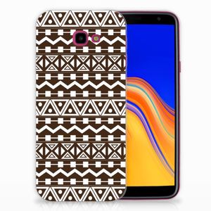 Samsung Galaxy J4 Plus (2018) TPU bumper Aztec Brown