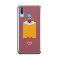 Mono V: Samsung Galaxy A40 Transparant Hoesje