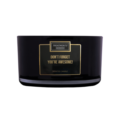 Treatments Candle Quotes XL Don&apos;t forget you&apos;re awesome!