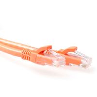 ACT IB2151 U/UTP CAT6A Patchkabel Snagless Oranje - 1,5 meter