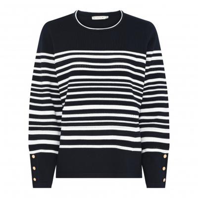 micha - Blauw | Dames | Trui | Blauw | XXL | regular | Kamst mode