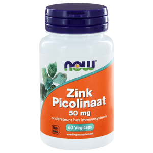 NOW Zink Picolinaat 50mg Capsules 60st