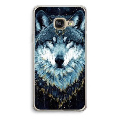 Darkness Wolf: Samsung A3 (2017) Transparant Hoesje