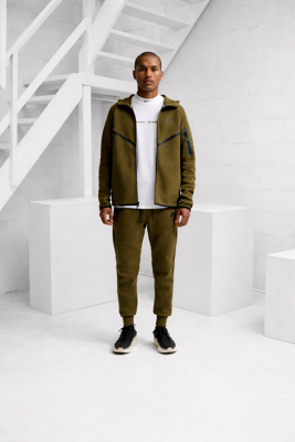 Nike Tech Fleece Trainingspak Heren Donkergroen - Maat S - Kleur: Donkergroen | Soccerfanshop