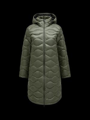 Peak Performance Helium Down Coat Isolatiejas Dames Pine Needle/Olive Extreme S