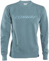 CONWAY Sweatshirt big logo size xxxl stone blue