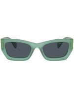 Miu Miu Eyewear lunettes de soleil Glimpse à monture rectangulaire - Vert