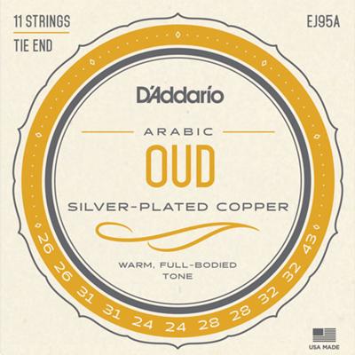 D'Addario EJ95A Arabic Oud Snaren 11-Snarig (26-43)