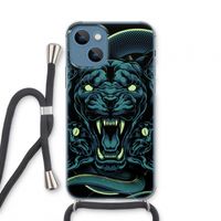 Cougar and Vipers: iPhone 13 mini Transparant Hoesje met koord