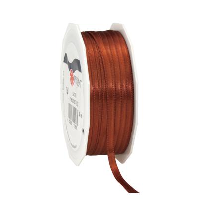 Cadeaulint Satijn - 0.6 cm x 50 meter - Koperkleurig - cadeaus inpakken - sierlint Cadeaulint Satijn - 0.6 cm x 50 meter - Koperkleurig - cadeaus inpakken - sierlint