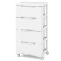 Verticale nis Kast met Lades Opbergkast Commode met 5 Lades