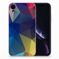 Apple iPhone Xr | TPU Hoesje | Polygon Dark