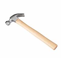 Klauwhamer met houten steel