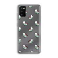 Vogeltjes: Samsung Galaxy A41 Transparant Hoesje