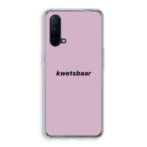 kwetsbaar: OnePlus Nord CE 5G Transparant Hoesje