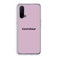 kwetsbaar: OnePlus Nord CE 5G Transparant Hoesje