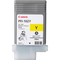 Canon Inktcartridge PFI-102Y Origineel Geel 0898B001 - thumbnail