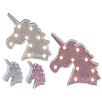 Basic Eenhoorn glitter led-licht