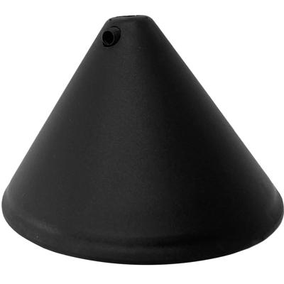 Enzo Plafondrozet met stelschroef zwart 4253320