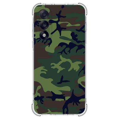 TPU Telefoonhoesje OnePlus Nord 5 - Army Dark schokabsorberende backcover