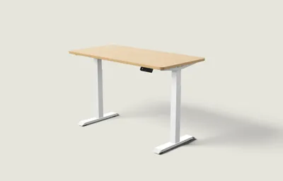 Desktronic HomeOne bureau Wit / Eiken / 140x70 cm