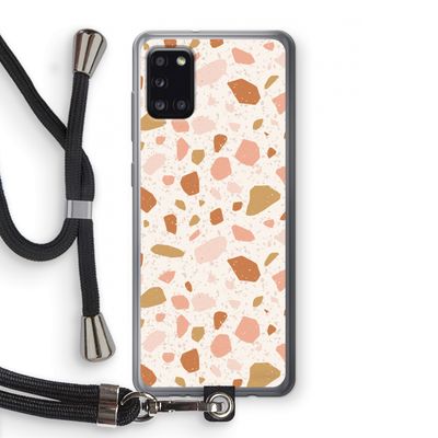 Terrazzo N°18: Samsung Galaxy A31 Transparant Hoesje met koord